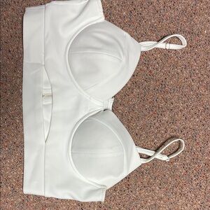 Windsor, Never worn, White Women's Underwire Spaghetti Strap Top